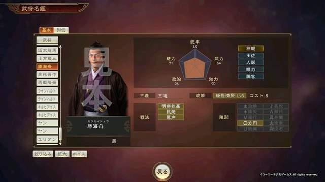 三国志14特典武将评级