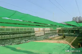 厉害了！北京首例大跨度防尘天幕在大兴投入使用图片