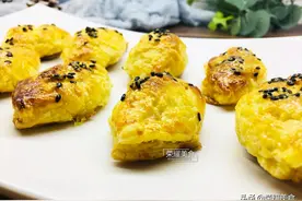 零失败的榴莲酥教程，再也不用吃外面速冻品榴莲酥了，成就感满满图片