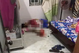 越南男子与患有精神疾病的妻子同吃同住10年，却在夜里被妻子杀死图片