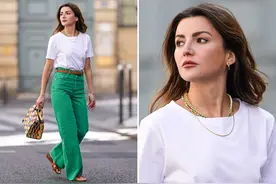 夏季会忽略项链的重要性，其实它既有瘦脸效果，又能提升精致度图片
