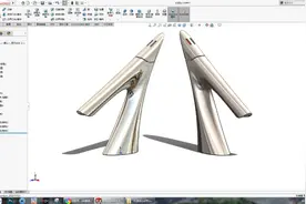 用SolidWorks放样一个水龙头，添加镀铬外观后，好看多了图片