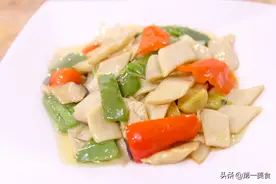 清炒杏鲍菇，这样做比肉还好吃，营养健康，简单易做图片