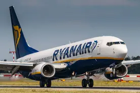 突发！瑞安航空的737客机被战斗机拦截，被迫转向白俄罗斯图片
