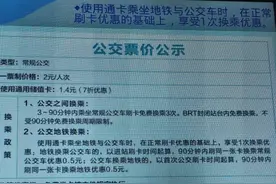 合肥公交卡乘车换乘优惠细则图片