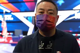刘国梁大战美国乒协主席！拿1分后故意放水高情商，赛后哈哈大笑图片