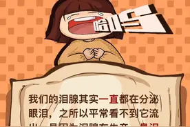 科学密探 | 打哈欠为什么会流泪?图片