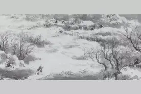 刘长卿“日暮苍山远，天寒白屋贫”：白屋是什么屋？贫如何理解？图片