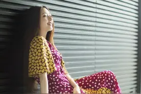 郭碧婷长发长裙唯美气质写真图片