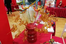 儿时甜蜜的回忆，精美的吹糖人艺术！图片