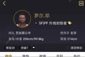 【NBA2KOL2】球员推荐20-罗尔邓图片