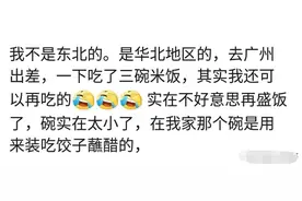 北方人的饭量南方人吓坏了，南方人吃饭就像猫一样北方人惊呆了图片