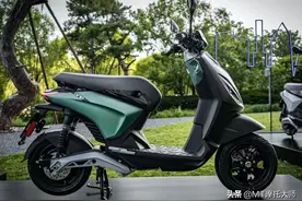 摩展上的高价电车：比亚乔ONE，续航55km，售价1.78万图片