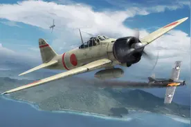 血色残阳，航空战彩：二战旧日本海军航空兵战机涂装的变迁图片