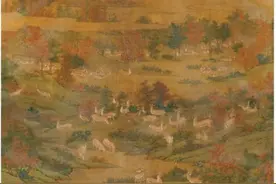 故宫养心殿大修，三百年的乾隆壁画百鹿图被发现了图片