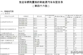 这批新能源汽车免征车辆购置税！哪吒V、比亚迪海豚在列图片