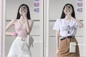 18套学生党简约清爽的夏日少女穿搭分享图片