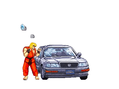 激情盘点！街机游戏砸汽车的场景，简单直接的快乐！