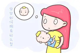 睡头型靠谱吗？想要宝宝头型好，做好这4点就够了图片