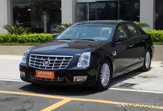 凯迪拉克SLS赛威3.0 V6实拍,外型绝对够霸气,话说也是油老虎?