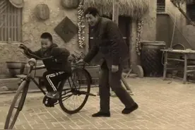我家的“红旗”牌自行车图片