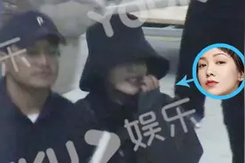 郭采洁搭男助理肩热聊，推男方上车体贴送回家，网友：霸道顾总？图片