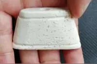 良渚文化鸡骨白玉勒子图片
