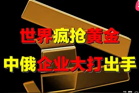 为抢金矿，中俄企业激烈争夺？世界疯抢黄金，中国如何确保安全？图片