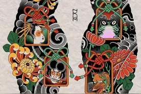 传统纹身手稿集合图片