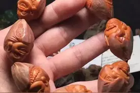 这样的橄榄核，戴出去会被抢图片