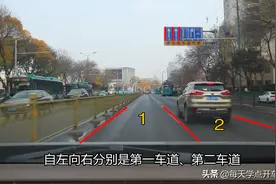 导航不是万能的，看懂车道设置规则，才能正确理解导航的语言图片