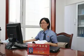 【人物特刊】孙琳：让青春绽放在“检察蓝”图片