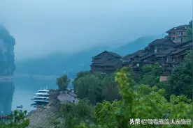 重庆第一古镇，龚滩古镇两日游，百里乌江如画廊，绝对不虚此行图片