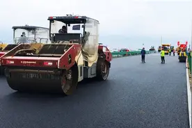 松通高速全线路基完工，年产值已超10亿元图片