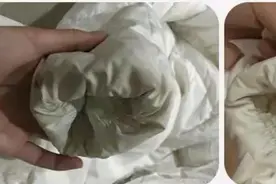 羽绒服洗后一坨一坨怎么办？用水洗不如用它，干净方便不伤衣图片