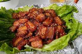 比红烧肉还好吃的香烤五花肉，肥而不腻超级香，一上桌就秒光！图片