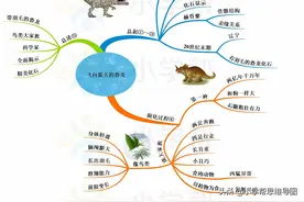 思维导图统编版4年级“飞向蓝天的恐龙-纳米技术就在我们身边-千图片