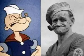 真正的“大力水手”波比，对比一下动画版，长相简直神还原图片