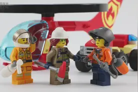 乐高积木60248消防直升机高空救援 图文评测图片