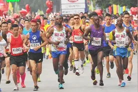 阳江海陵岛环岛国际马拉松赛开跑！肯尼亚选手包揽全程男子前三视频封面