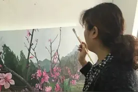 学画30天农妇，作品超越这位“4.7亿身家艺术家”？专家：复印品图片