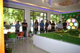 青岛市即墨区工商联党组书记王世荣一行到电商中心调研指导工作图片