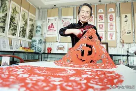 渤海渔村剪纸：纸上乾坤一剪出图片
