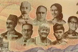 新加坡的20元纸币，背面印了8位人物，其中为何有一名中国人？图片
