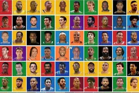 美媒FW评出史上75大球星，詹姆斯第二被高估吗图片