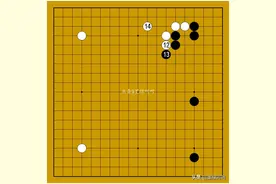 围棋实战：对于无理手要勇于迎头还击图片