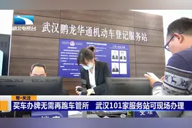 买车办牌无需再跑车管所！武汉101家服务站可现场办理视频封面