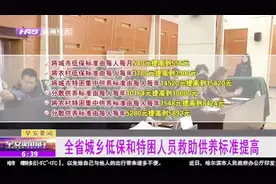 好消息！全省城乡低保和特困人员，救助供养标准提高视频封面