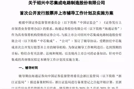 重磅，中芯绍兴拟A股IPO，将启动160亿二期项目建设？图片