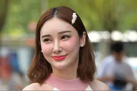 牛仔短裤怎么穿出长腿效果？搭配水晶高跟凉鞋，轻松穿出大长腿图片